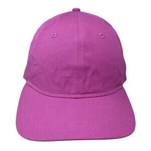 Universal Thread Slideback Baseball Cap Purple One Size Adjustable 6 Panel Blank